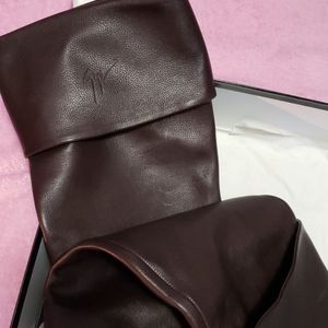Giuseppe Zanotti Leather Cuff Boot